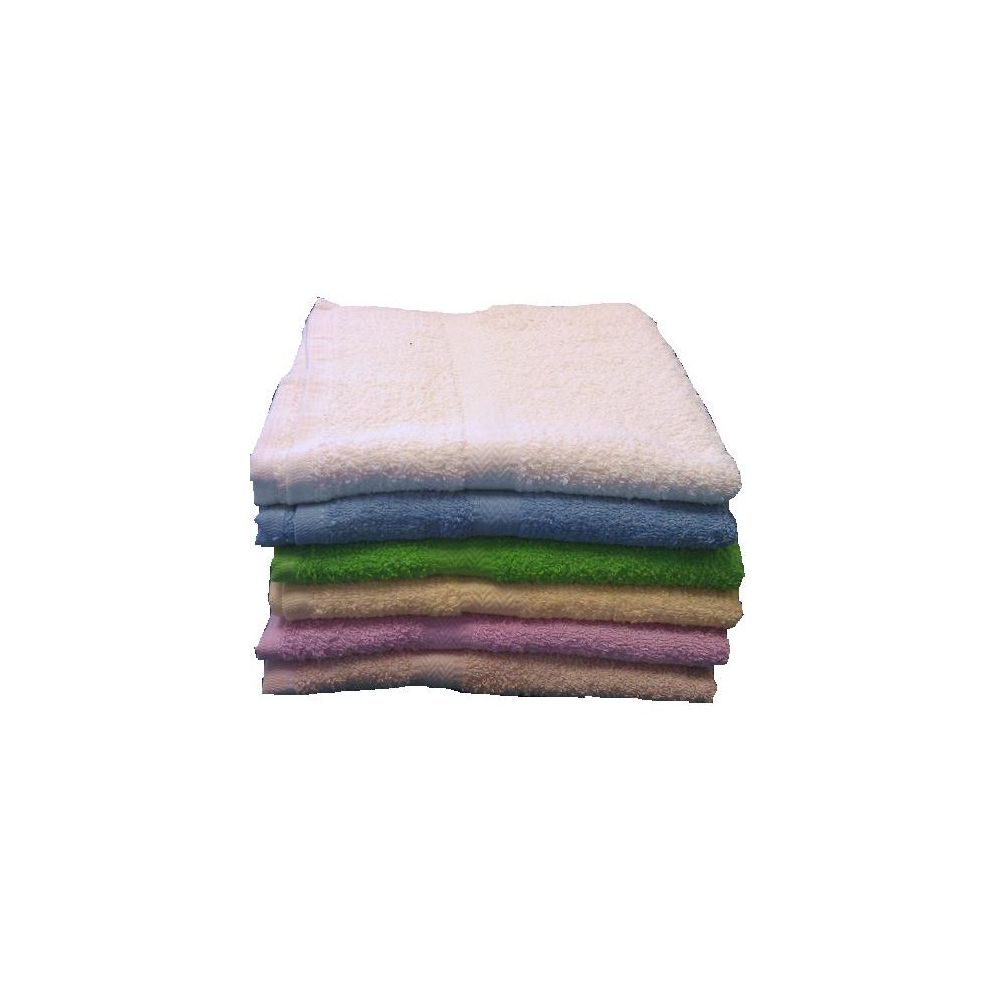 72 Bulk 22x44 Solid Terry Bath Towel 6 Lb Assts at