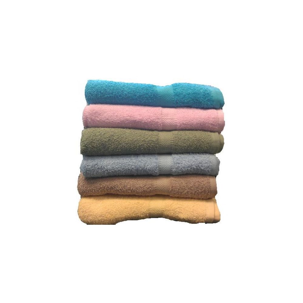 36 Bulk 25x50 Solid Terry Bath Towel Assts 8.5lb at