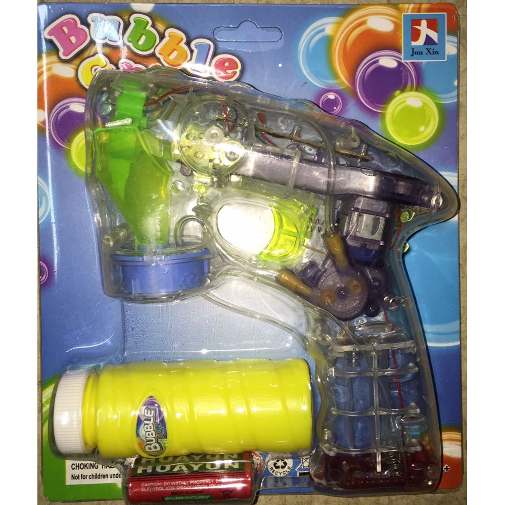 36 Bulk Light Up Bubble Gun With Music at