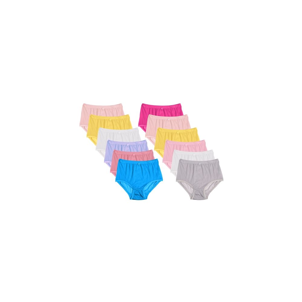 36 Bulk Women's Panties Assorted Colors at