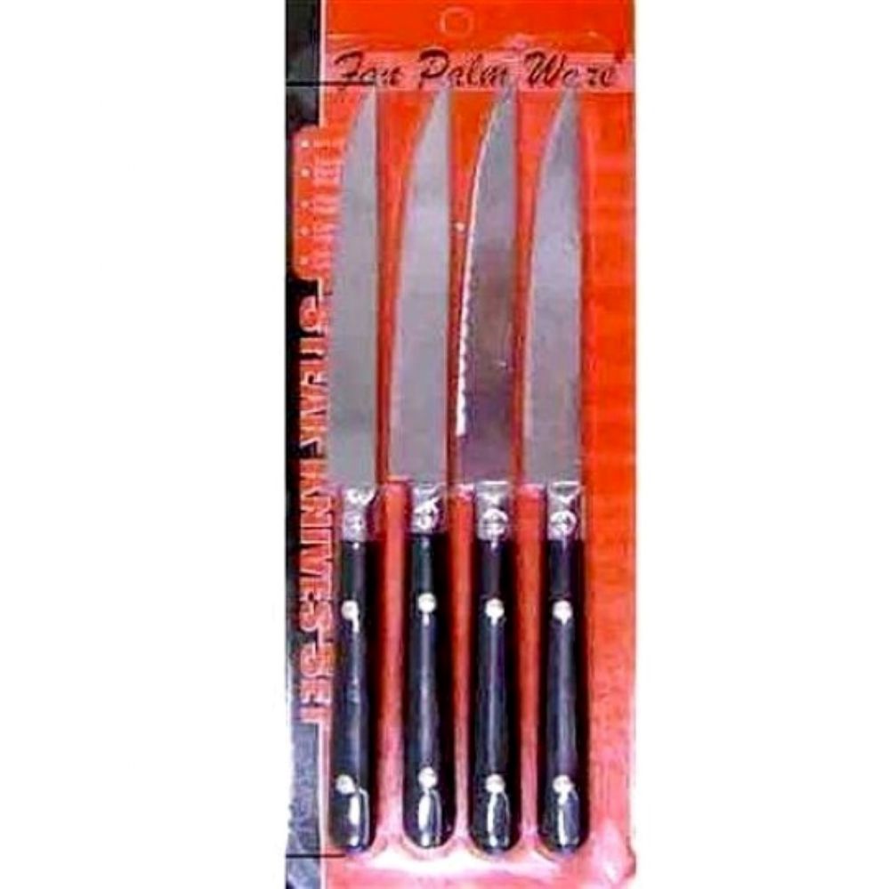144 Bulk 4pc Steak Knives Set at