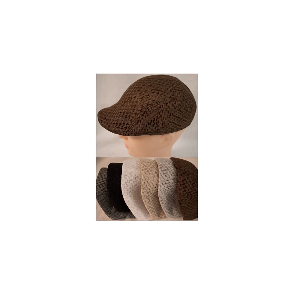  Summer Mesh Golf Beret Hat Assorted Colors - at - bluestarempire.com