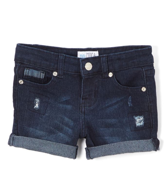 12 Bulk Girls' Denim Shorts Size 714 at