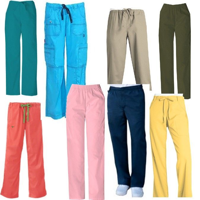 24 Bulk Scrub Pants Assorted Colors - at - bluestarempire.com