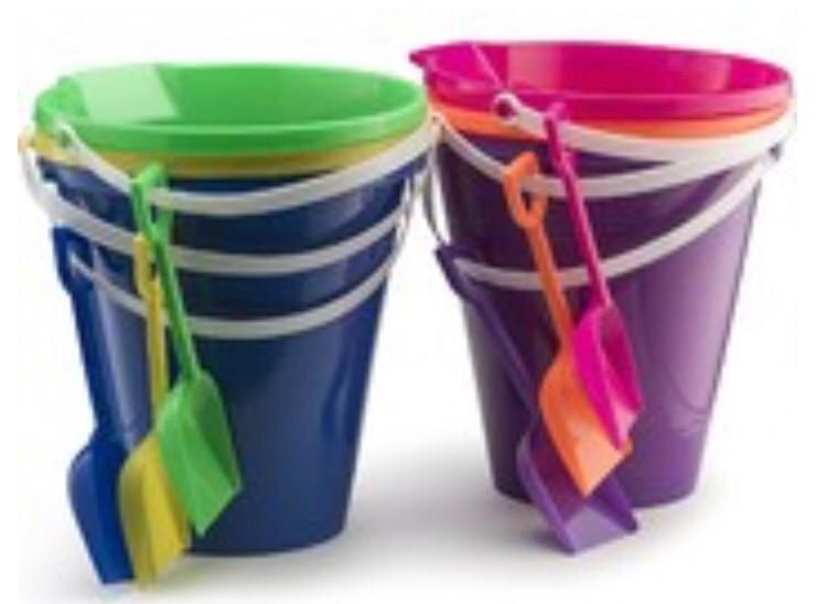 48 Bulk 9 Inch Pail And Shovel Set at