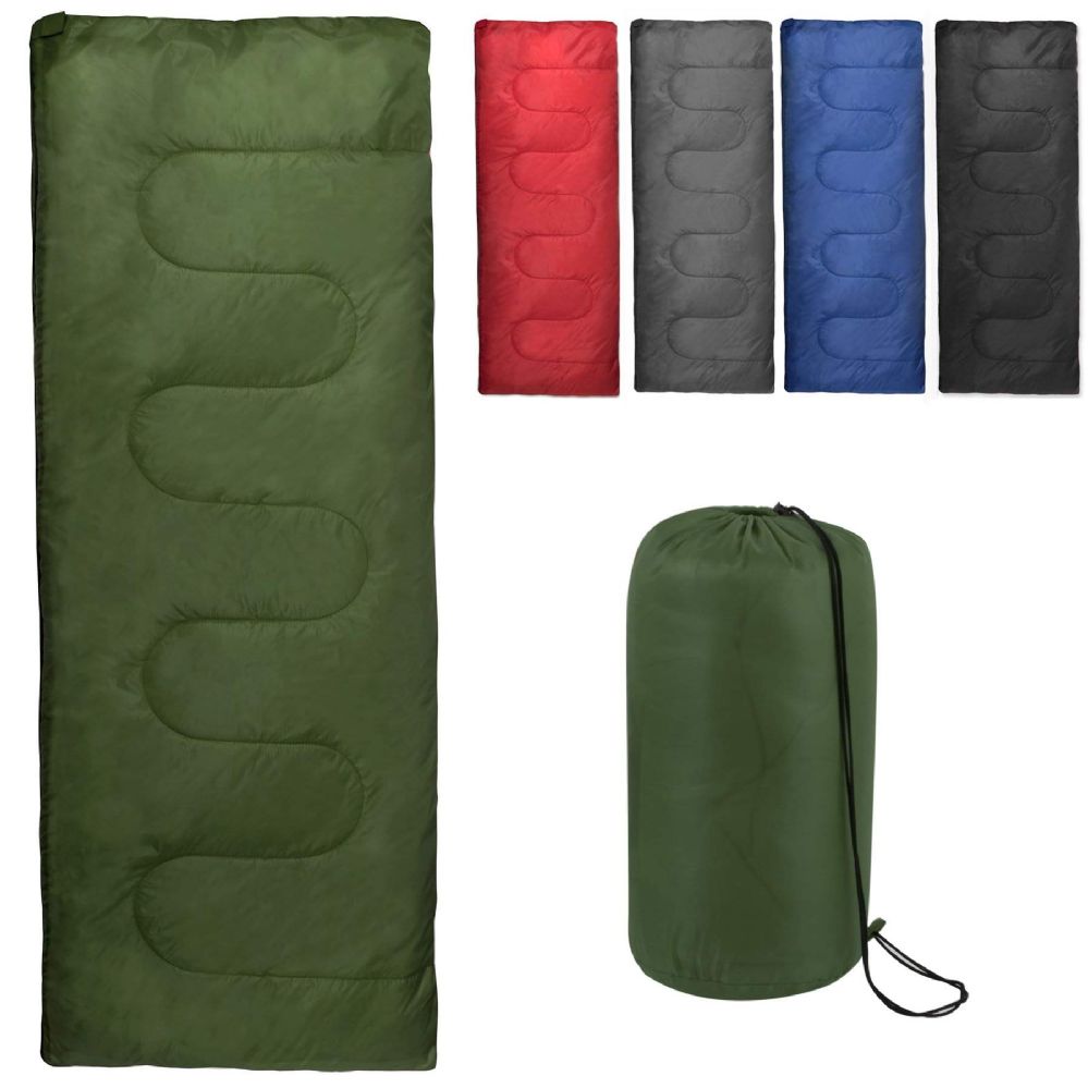 20 Bulk Sleeping Bags In Assorted Color at