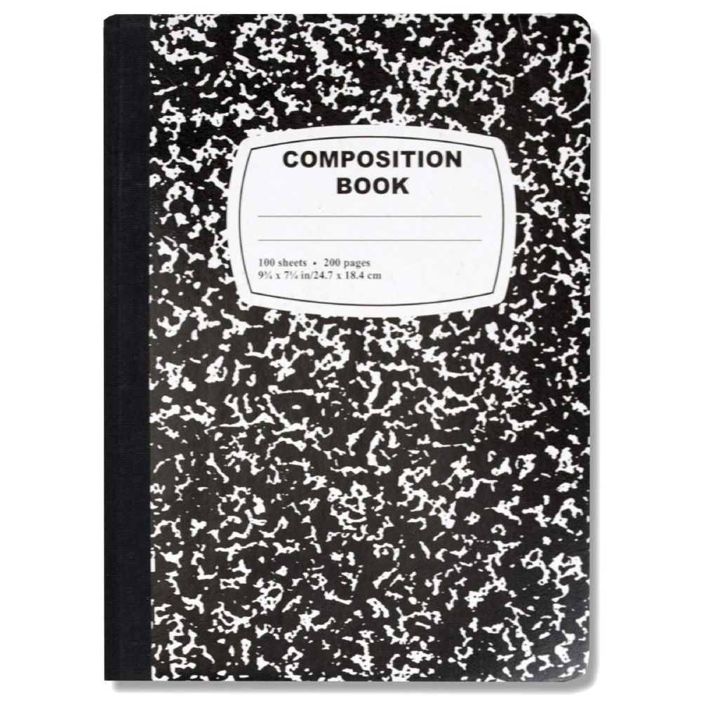 Wide Ruled Composition Notebook Bulk Mead Composition Notebook 9.75X7