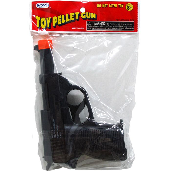 144 Bulk Toy Pellet Gun In Pegable Pp Bag - at - bluestarempire.com