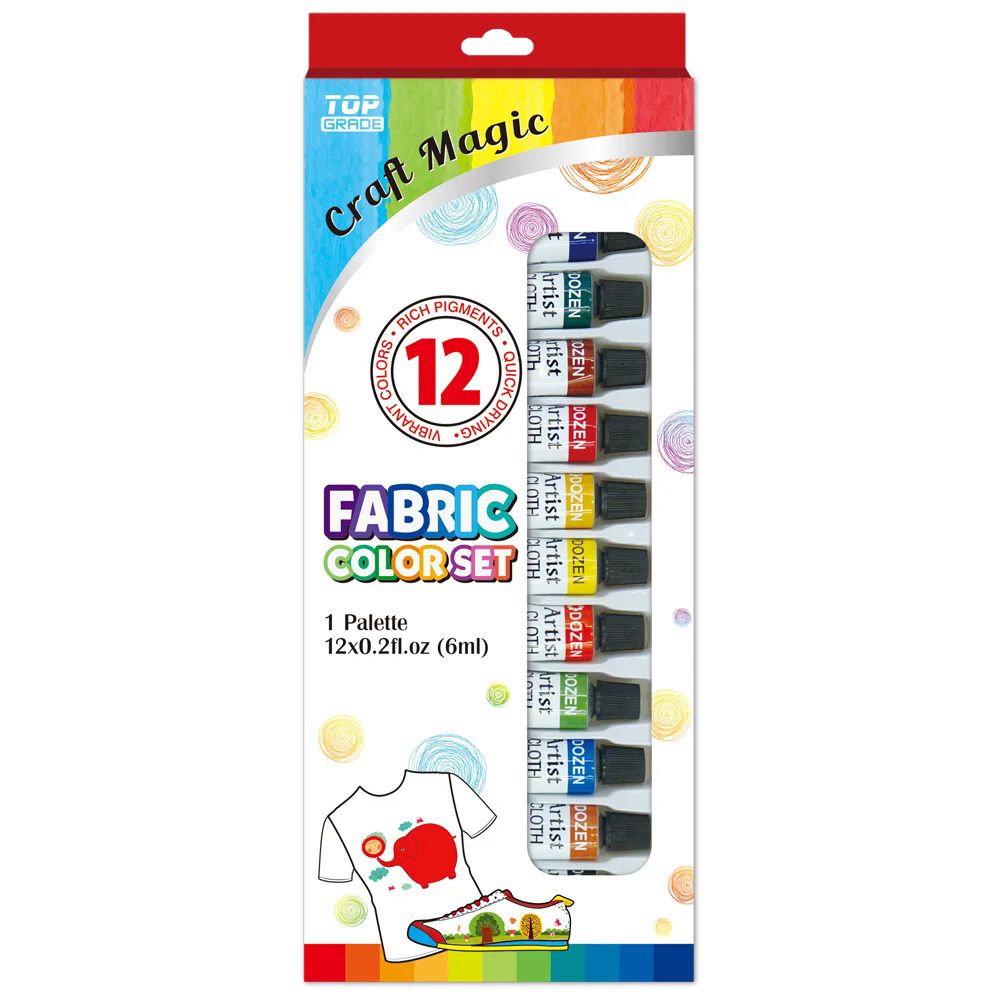 120 Bulk 12-Piece cloth color set with brush and pallette 0.2oz - at ...