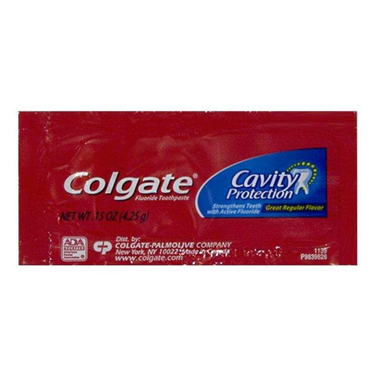 250 Bulk Travel Size Colgate Regular Single-Use Toothpaste - 0.15 oz ...