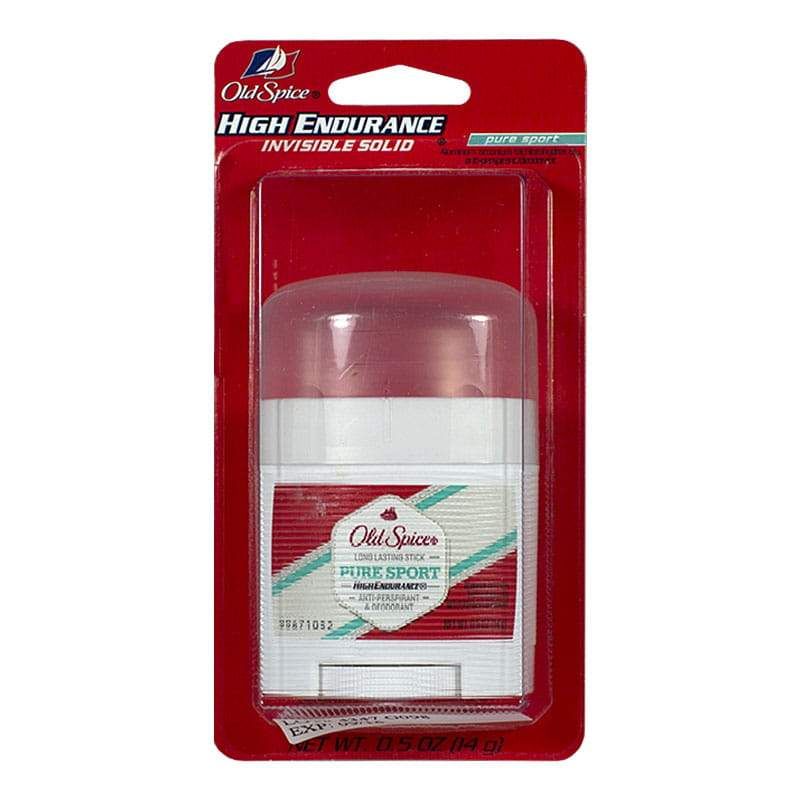 5 Bulk Travel Size Deodorant Pure Sport Deodorant Carded 0.5 Oz. at