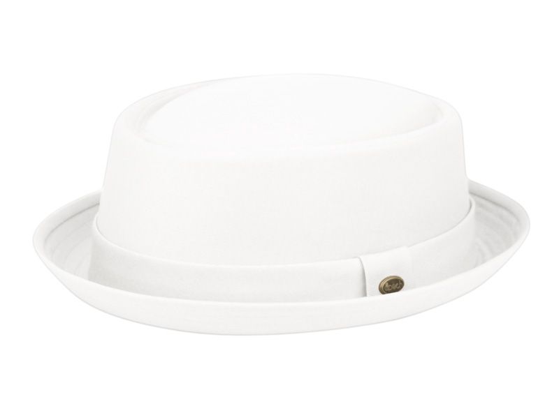 Canvas pork pie hat discount