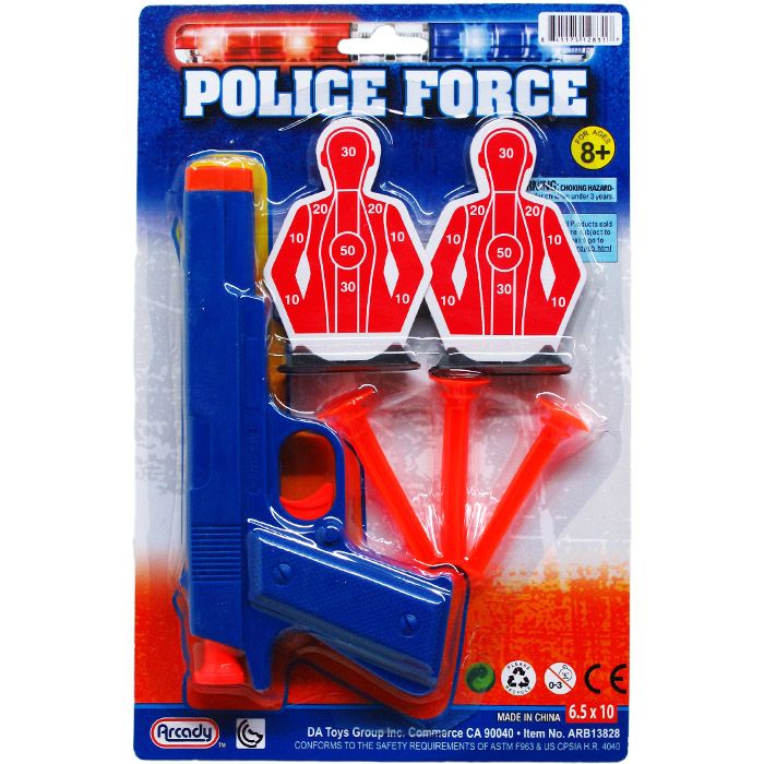 48 Bulk Soft Dart Gun w/ Targets at