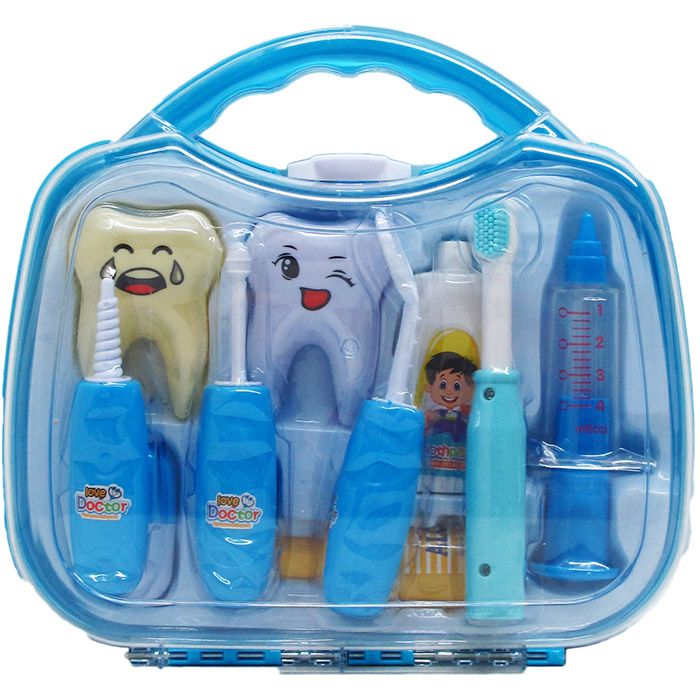 12 Bulk 11PC DENTIST PLAY SET at