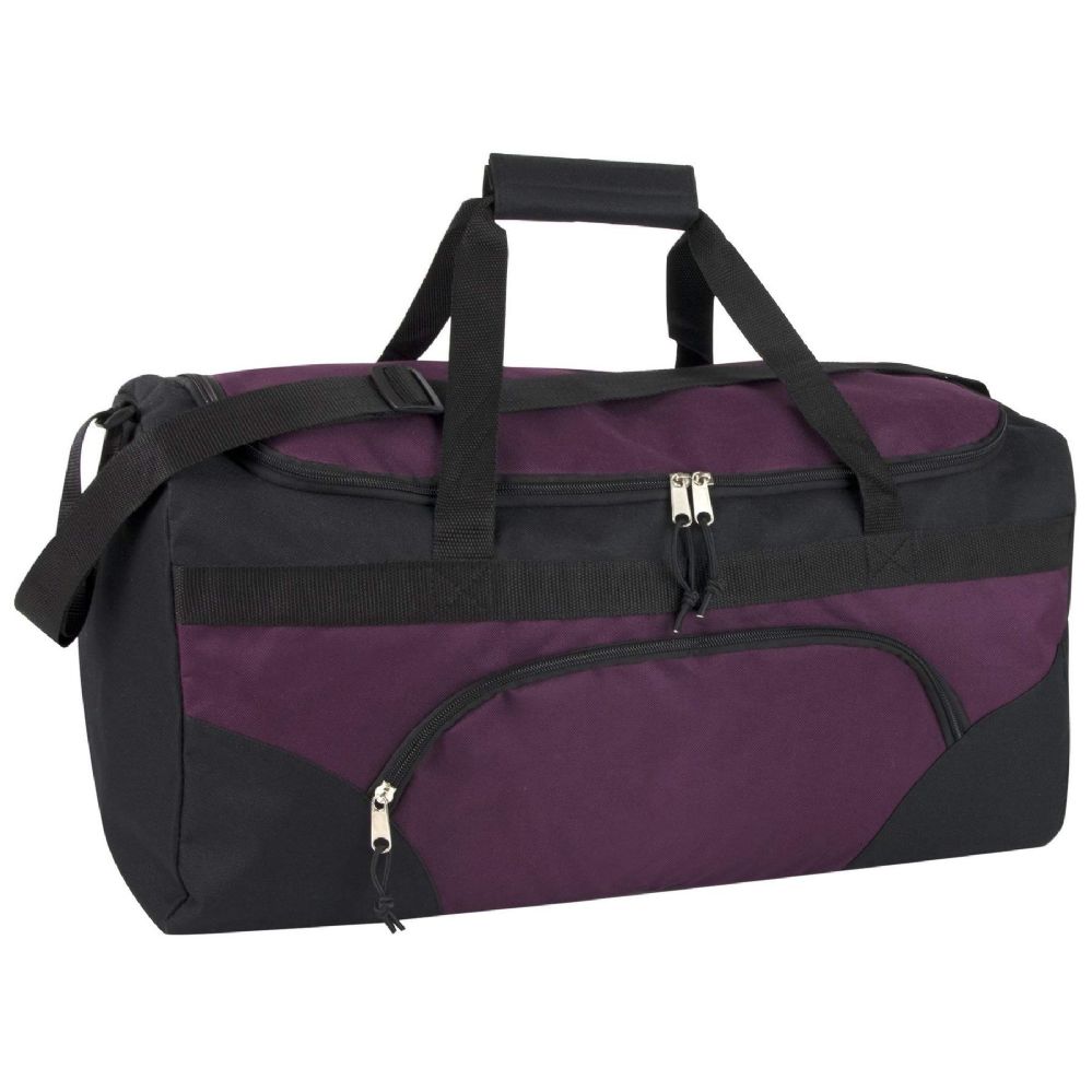 24 Bulk 22 Inch Duffel BagS- Purple
