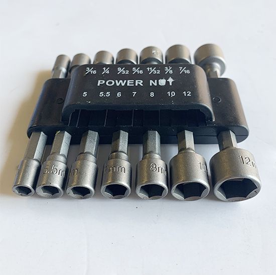 60 Bulk 14 Piece Drive Nuts Set at