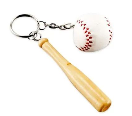 Baseball bat sales keychain bulk