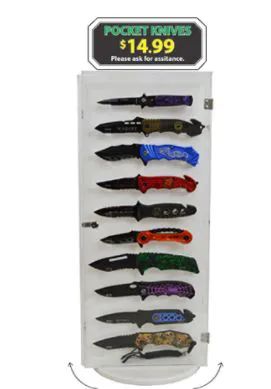 36 Bulk Pocket Knife Display Case - at 