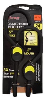 48 in. Monster Hook Bungee 48 in. Monster Hook Bungee
