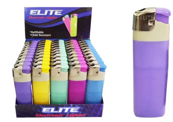 150 Bulk Electronic Lighter Pastel Colors