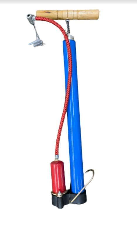 Heavy duty shop bicycle pump