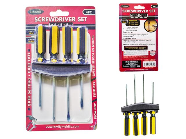 48 Bulk Screwdriver 4-Piece 6