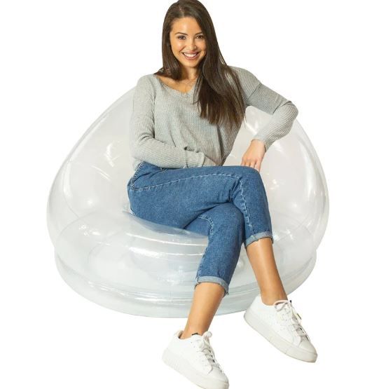 Bulk Inflatable ChaiR Clear at