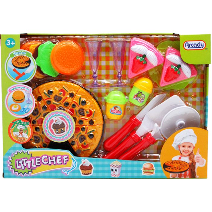 12 Bulk 21pc Little Chef Cooking Play Set In Window Box - at ...
