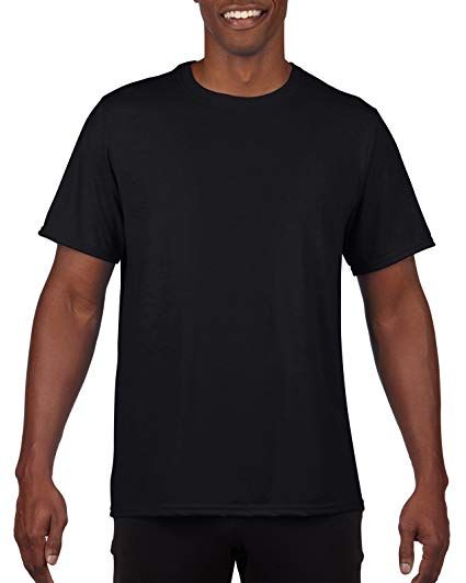 96 Bulk Mens Cotton Crew Neck Short Sleeve T-Shirts Black, X-Large