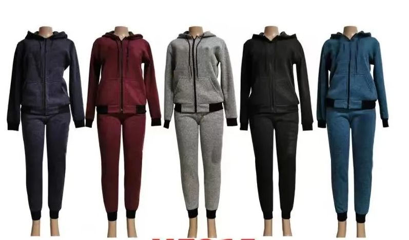 24 Bulk Women's Fleece Track Suit - at 