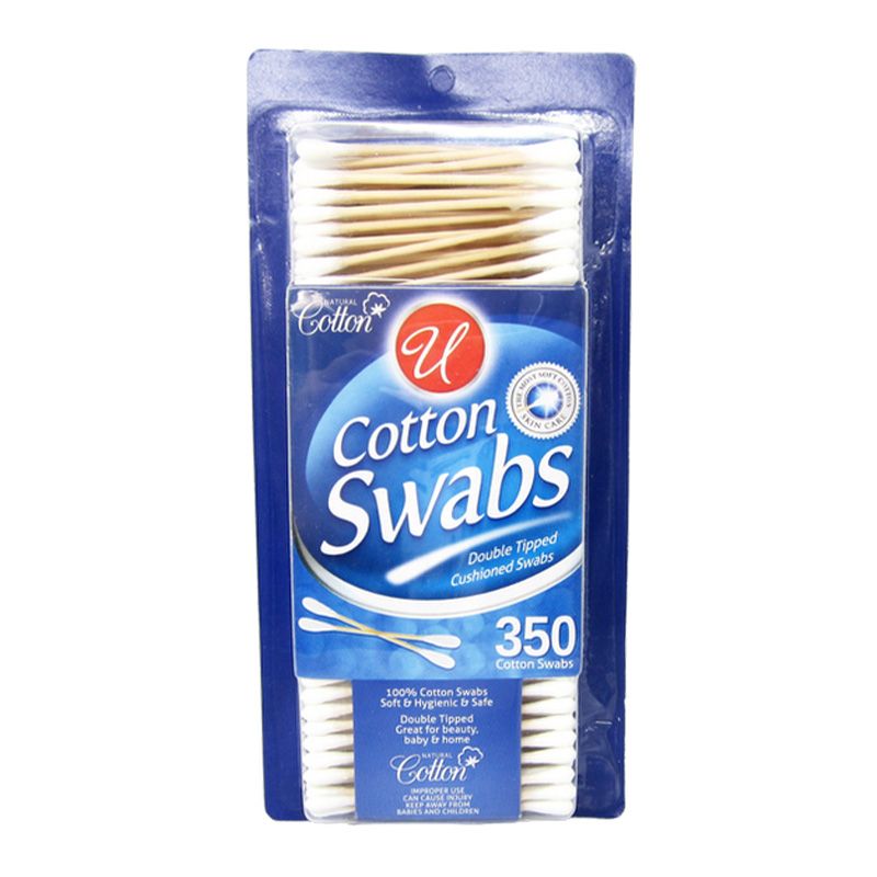 48 Bulk 350ct Wooden Cotton Swab at