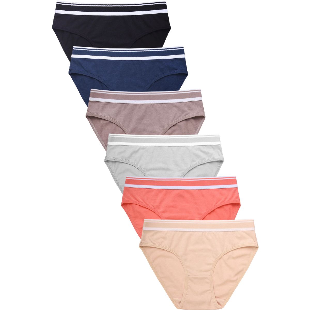 432 Bulk Sofra Ladies Cotton Bikini Panty