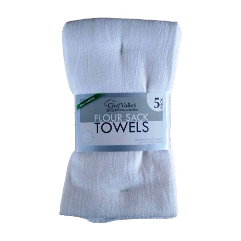 12 Bulk 5 Pack Flour Sack Towels - at - bluestarempire.com
