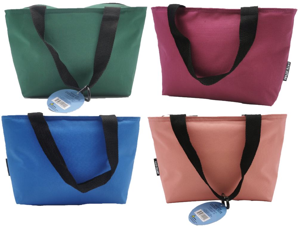 24 Bulk Cooler Totes In Assorted