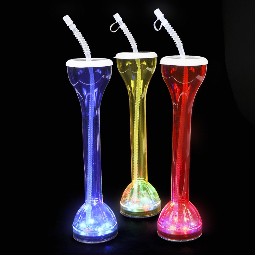 30 Bulk 13.50" Flashing Plastic Yard Glass at