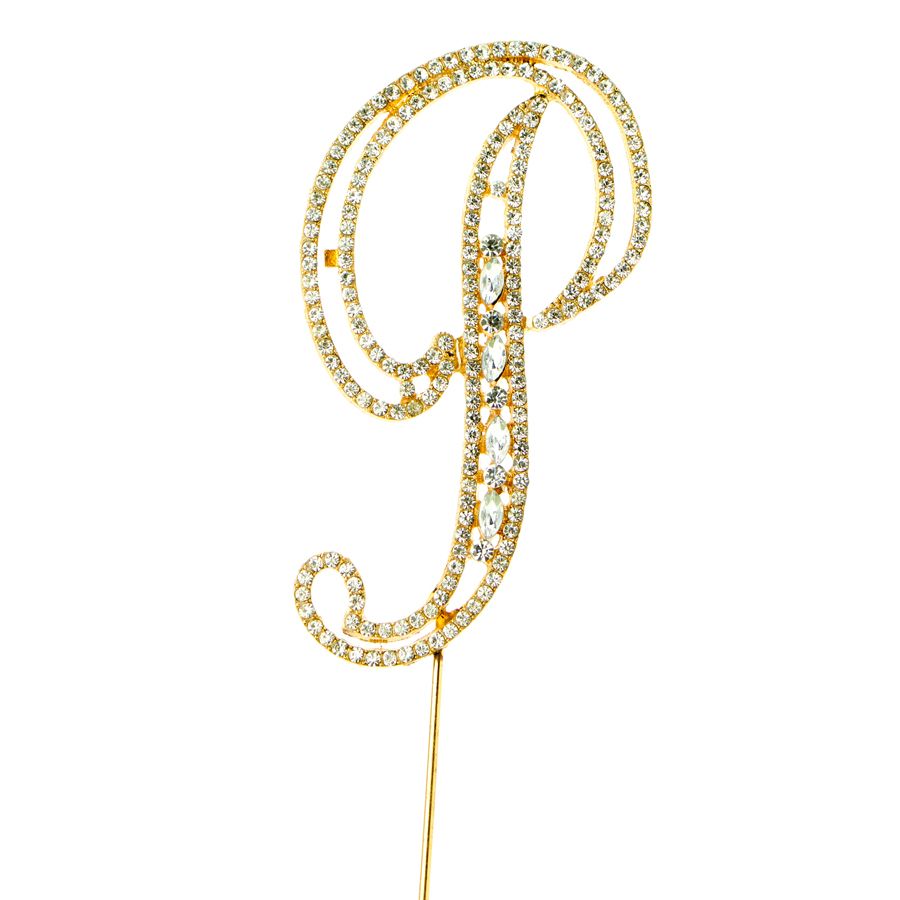 20 Bulk Rhinestone Cake Topper - p - at - bluestarempire.com