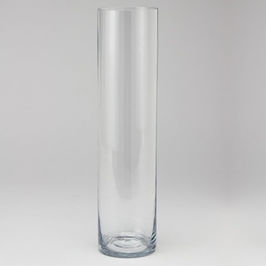 12 Bulk Glass Cylinder Vase 20 inch, image size:900x900