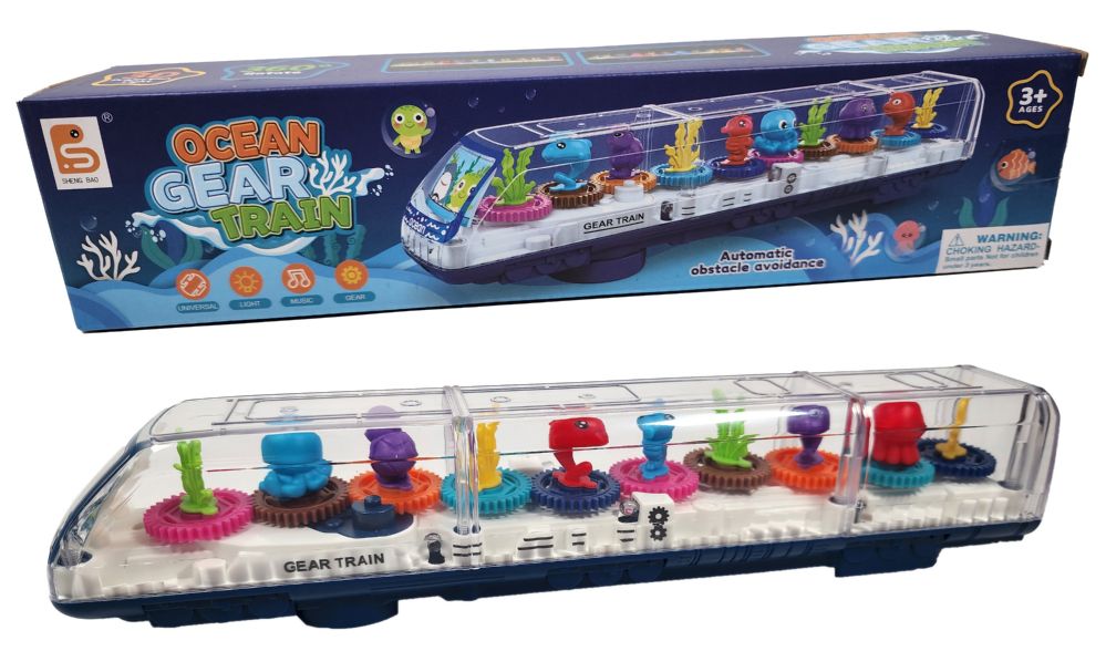 12 Inch Train 12 Bulk 12 inch Ocean Gear Train W/light & Sound - at - bluestarempire.com