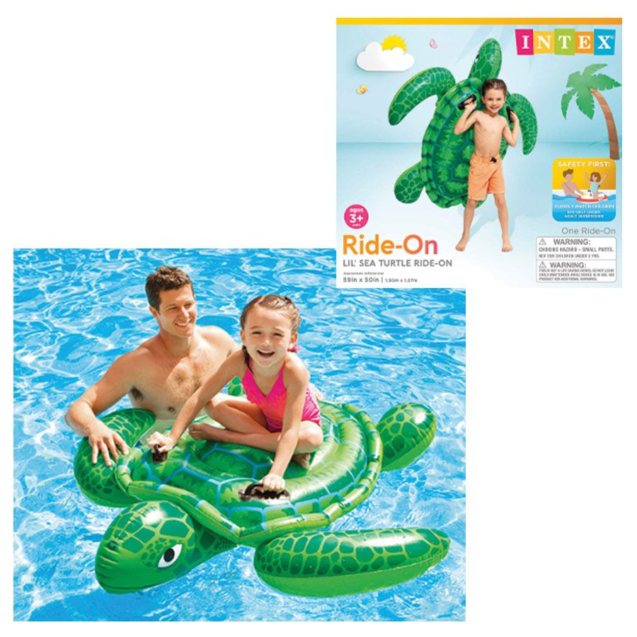 6 Bulk Intex 59 inch Lil Sea Turtle Float (57524ep) - at ...