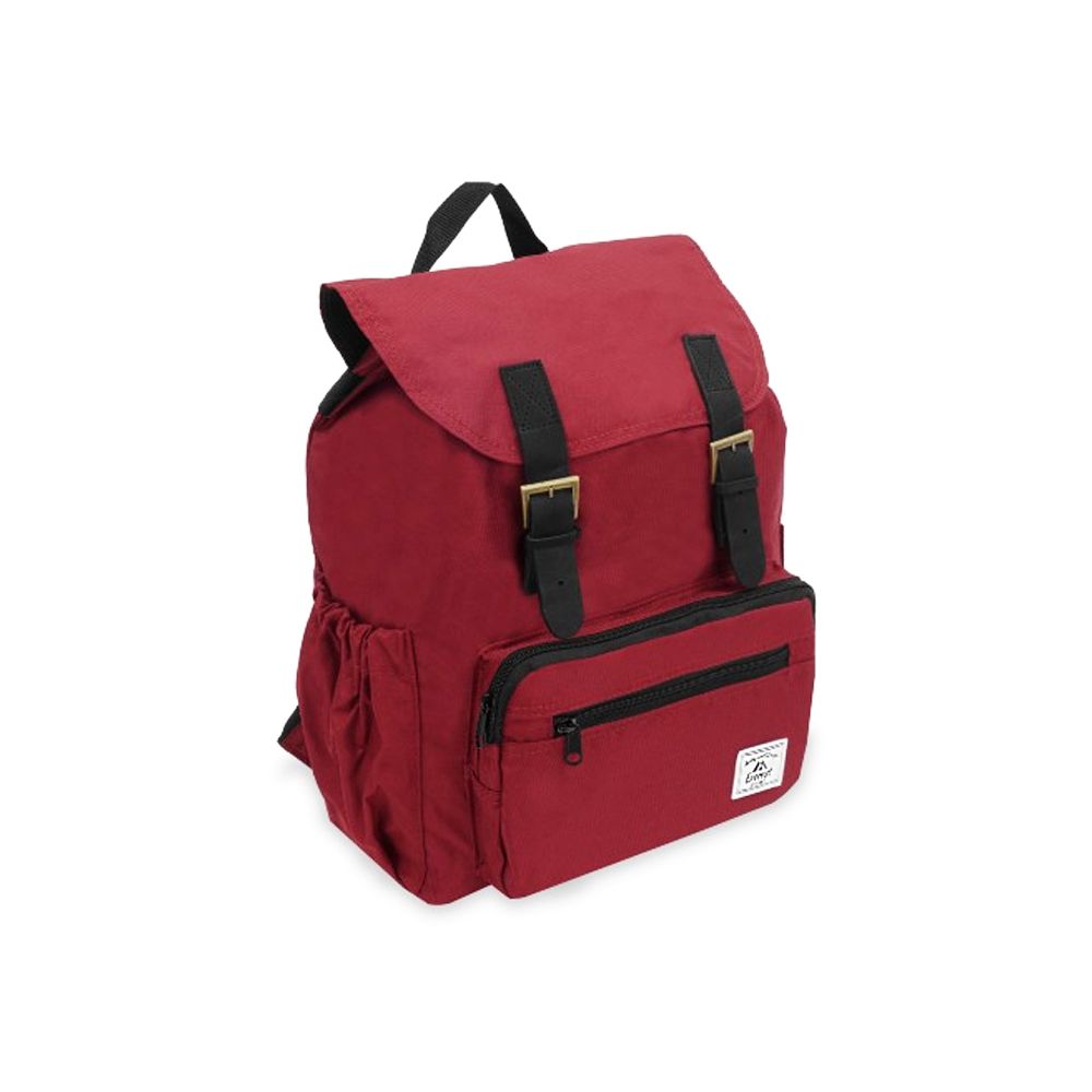 30 Bulk 16 inch Stylish Rucksack In Burgundy - at - bluestarempire.com