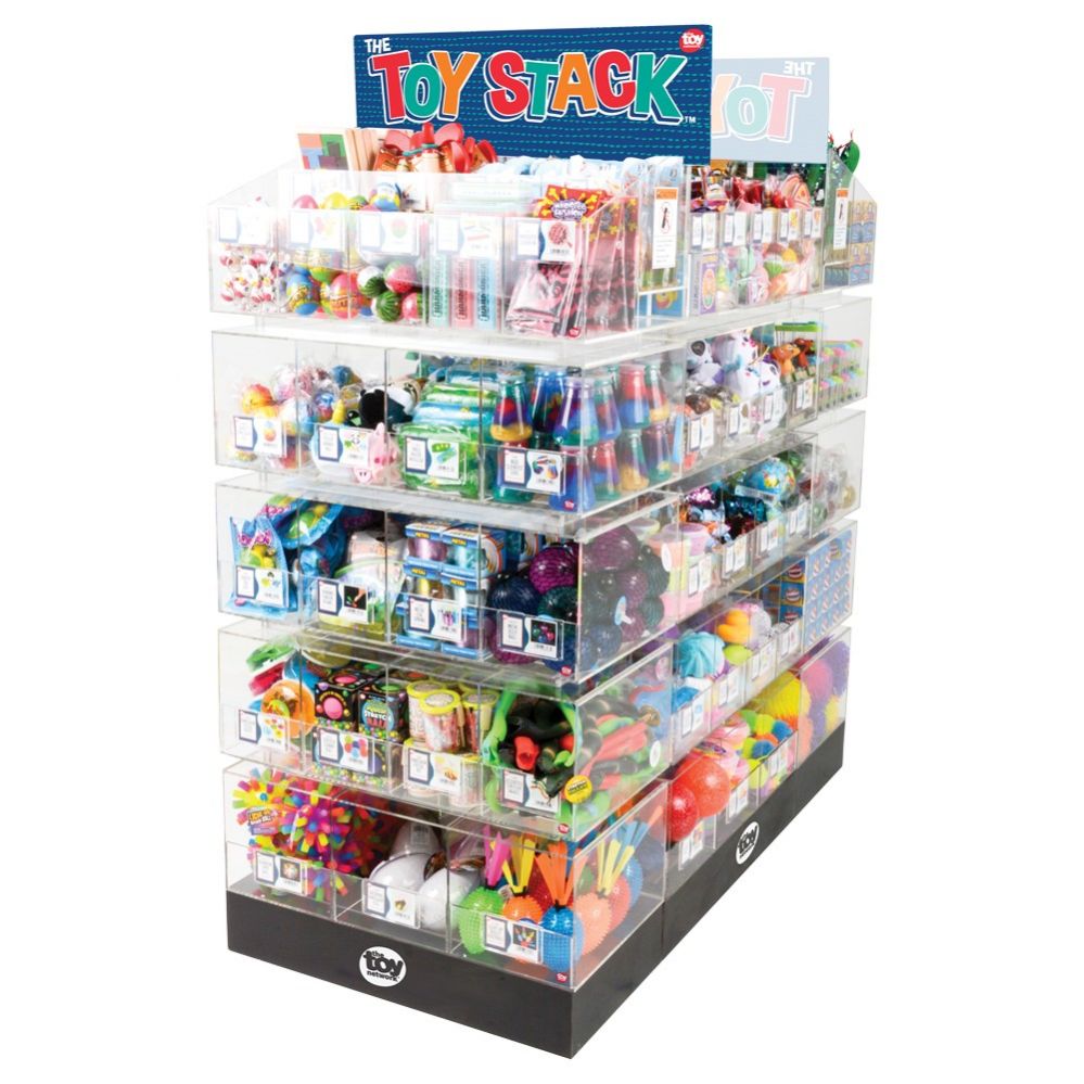 Easy Stack Display Bulk The Toy Stack Quad Stack Display Kit - at - bluestarempire.com