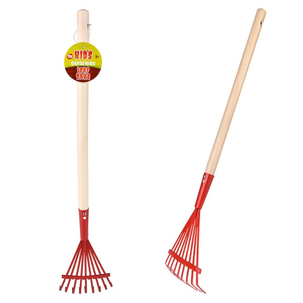 6 Bulk Kids Leaf Rake 28.25 inch 6ct - at - bluestarempire.com