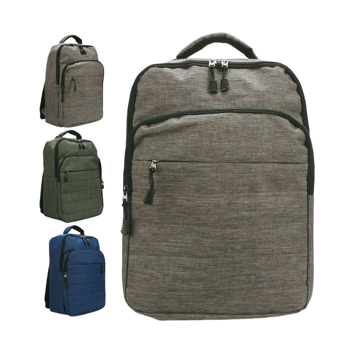 12 Bulk 17inch Backpack Assorted Colors - at - bluestarempire.com