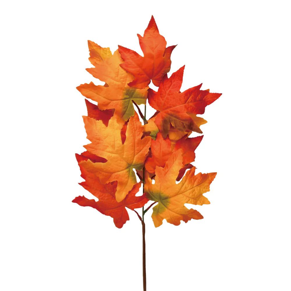 72 Bulk 19-Inch Autumn Leaves Stick - at - bluestarempire.com