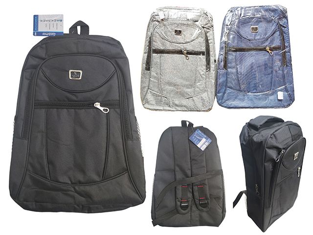 48 Inch Backpack 48 Bulk Backpack 16.5-inchx11-inchx5-inch With Flap 2-Cup Holder 3 ...