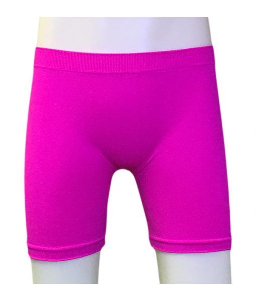 36 Bulk Angel Girls Seamless Shorts Assorted Colors Size Medium