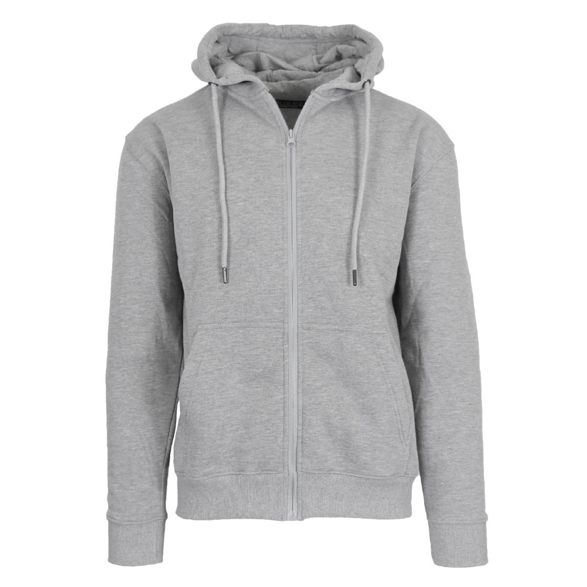24 Bulk Grey Zip Up Hoodies In Size 2xl