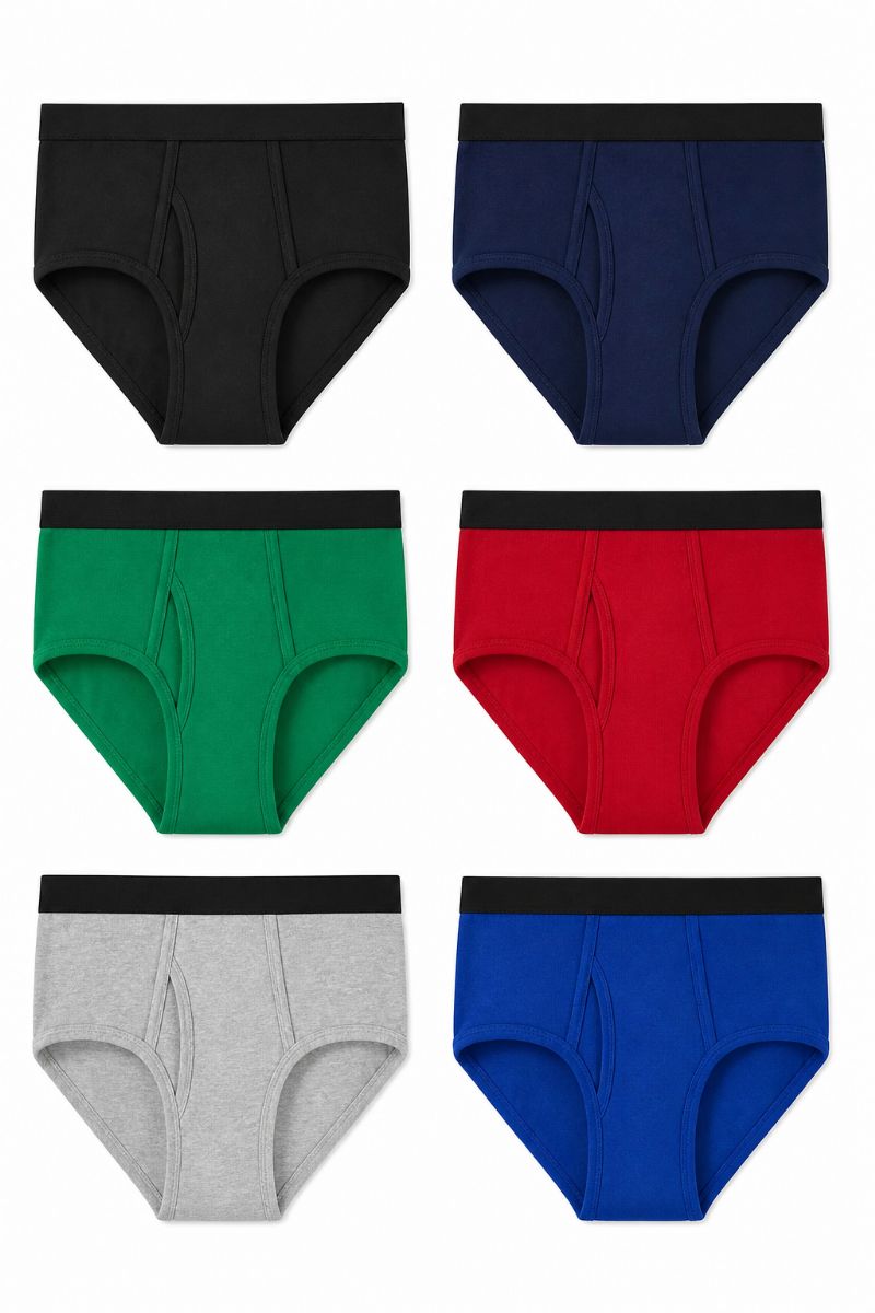 48 Bulk Boys Brief Underwear Size 2t Assorted Colors