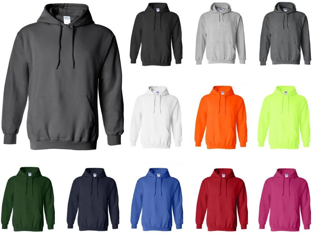 24 Bulk Gildan Adult Hoodies Assorted Color And Sizes