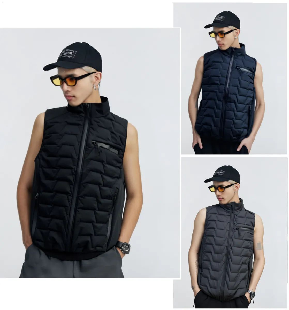 12 Bulk Men's Fashion Randor Vest In Assorted Colors - Pack B